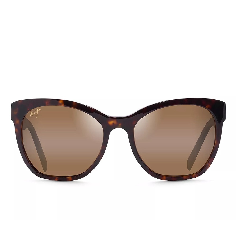 Maui Jim Ilima MJ 759-68B Cat Eye  Tortoise / HCL Brown Polarized Lenses